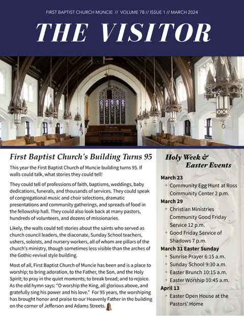 The Visitor, March 2024, cover