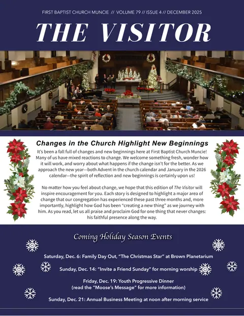 The Visitor, December 2025, cover