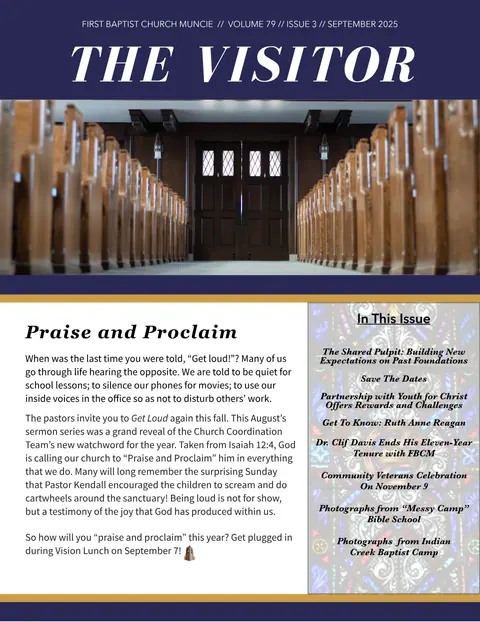 The Visitor, September 2025, cover